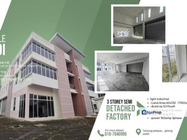 Warehouse for sale in Bukit Ledang, Johor