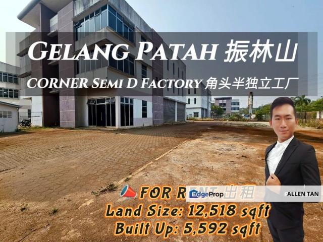 Warehouse for rent in Bukit Ledang, Johor