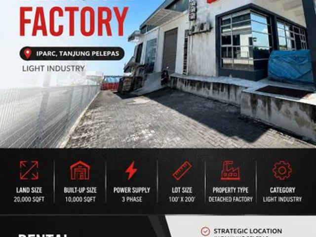 Warehouse for rent in Bukit Ledang, Johor