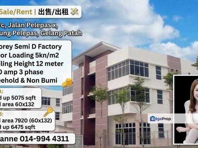 Warehouse for rent in Bukit Ledang, Johor