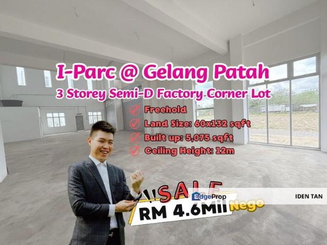 Warehouse for sale in Bukit Ledang, Johor