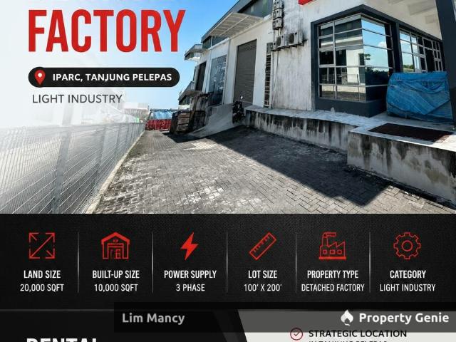 Warehouse for rent in Bukit Ledang, Johor