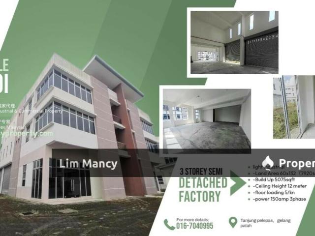 Warehouse for sale in Bukit Ledang, Johor