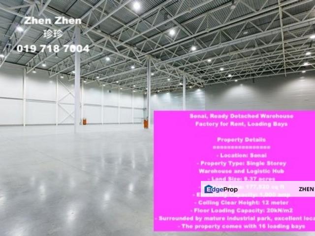 Warehouse for rent in Bukit Ledang, Johor
