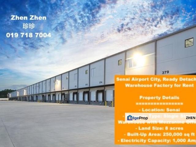 Warehouse for rent in Bukit Ledang, Johor