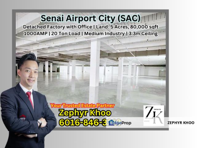 Warehouse for rent in Bukit Ledang, Johor