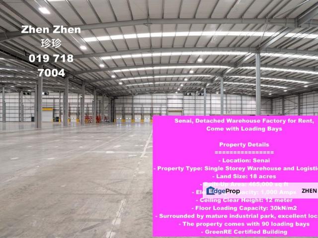 Warehouse for rent in Bukit Ledang, Johor