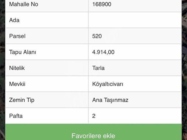 Denizli içerisinde satılık Arsa