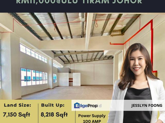 Warehouse for rent in Ulu Tiram, Johor