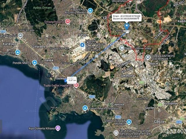 Tuzla, İstanbul içerisinde satılık Arsa