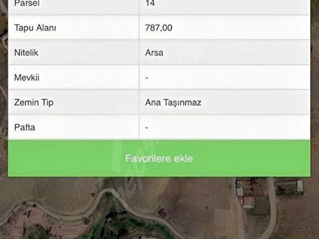 Mamak, Ankara içerisinde satılık Arsa