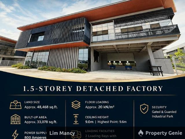 Warehouse for rent in Southern Industrial and Logistics Clusters, Iskandar Puteri