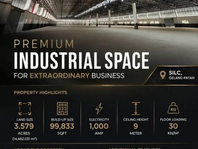 Warehouse for rent in Bukit Ledang, Johor
