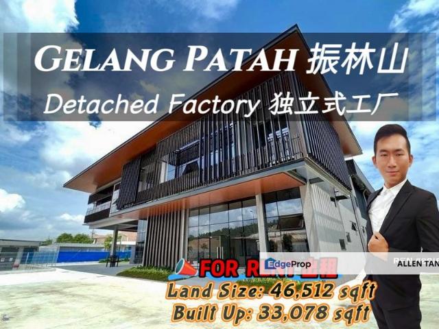 Warehouse for rent in Southern Industrial and Logistics Clusters, Iskandar Puteri