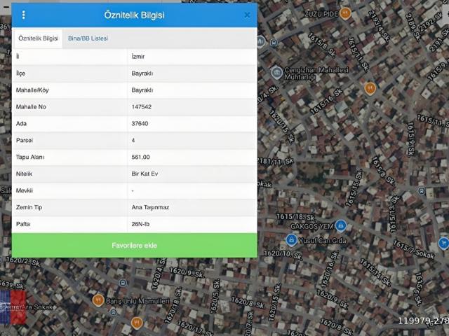 Bayrakli, İzmir içerisinde satılık Arsa
