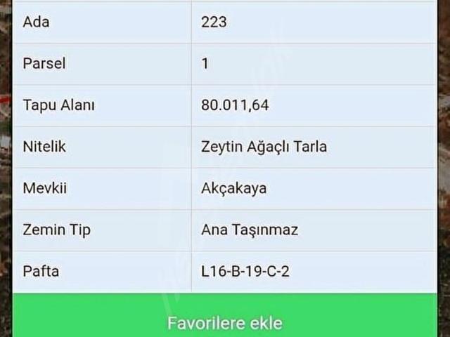 Çeşme, İzmir içerisinde satılık Arsa
