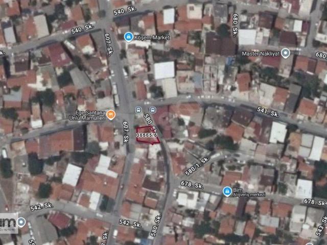 İzmir, Konak içerisinde satılık Arsa