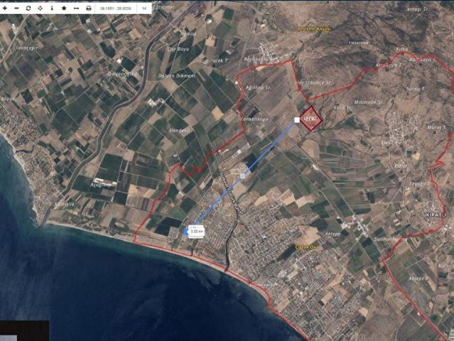 İzmir Merkez içerisinde satılık Tarla İzmir Merkez içerisinde satılık Tarla