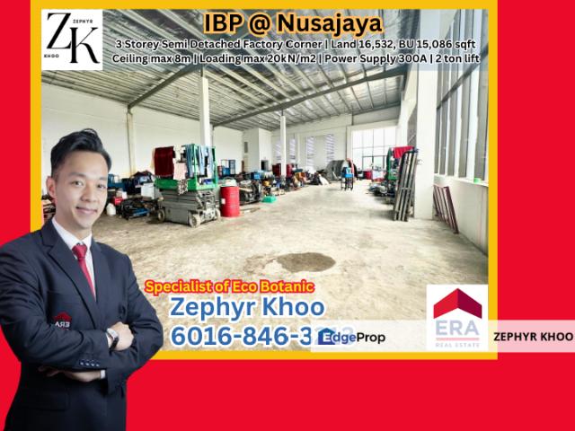 Warehouse for sale in Bukit Ledang, Johor