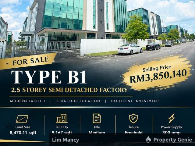 Warehouse for sale in Bukit Ledang, Johor