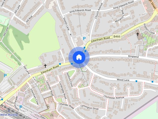 Apartment for rent in Ruislip, London Borough of Hillingdon