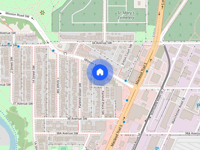 Apartment for rent in Parkhill, Calgary
