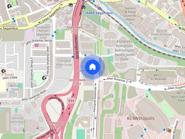 Apartment for rent in Segambut, Kuala Lumpur