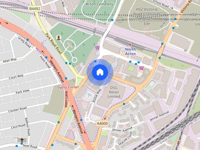 Apartment for rent in London Borough of Ealing, Park Royal
