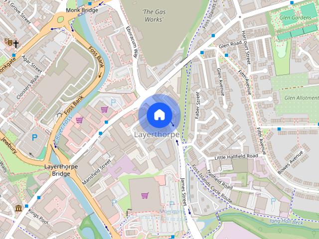 Apartment for rent in Layerthorpe, York