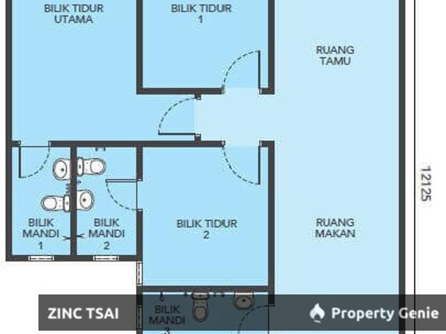 Apartment for rent in Tanjong Sepat, Selangor
