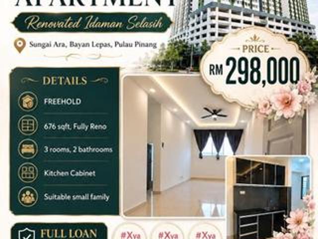 Apartment for sale in Georgetown, Penang