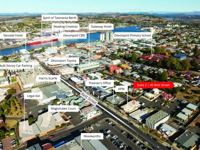 Office for rent in Devonport, Tasmania