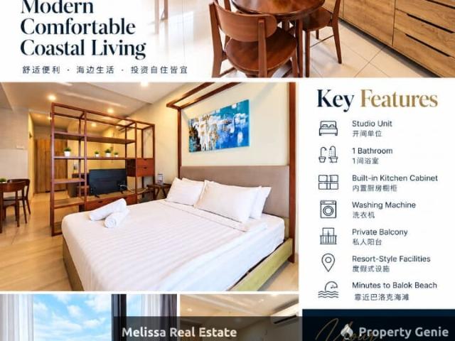 Serviced Residence for sale in Kampung Kubang Buaya, Kuantan