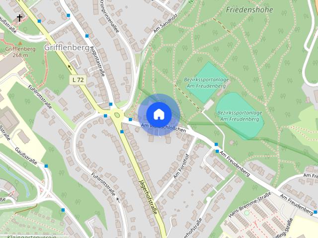 Apartment mieten in Grifflenberg, Wuppertal
