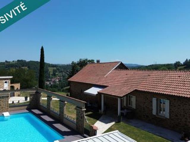 Villa vente à Villefranche-de-Rouergue, Valzergues