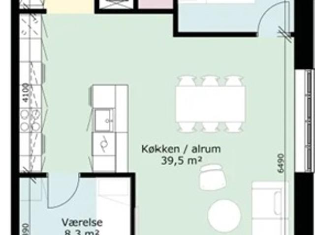 Lejlighed til leje i Herning, Århus