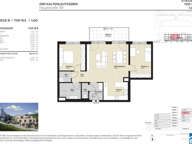 Wohnung kaufen in Kaltenleutgeben, Niederösterreich