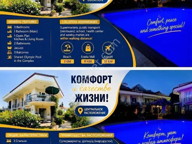 Fethiye, Muğla içerisinde kiralık mülk