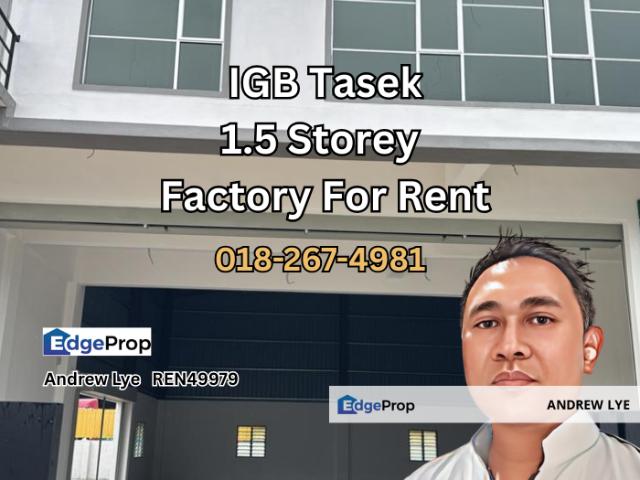 Warehouse for rent in Perak, Tanjong Ipoh