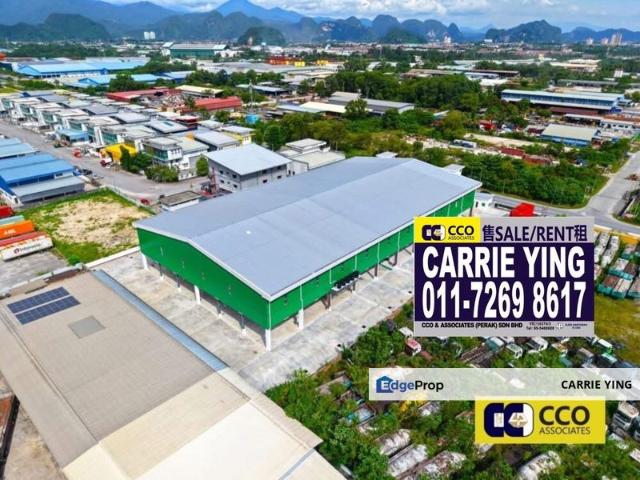 Warehouse for rent in Perak, Tanjong Ipoh