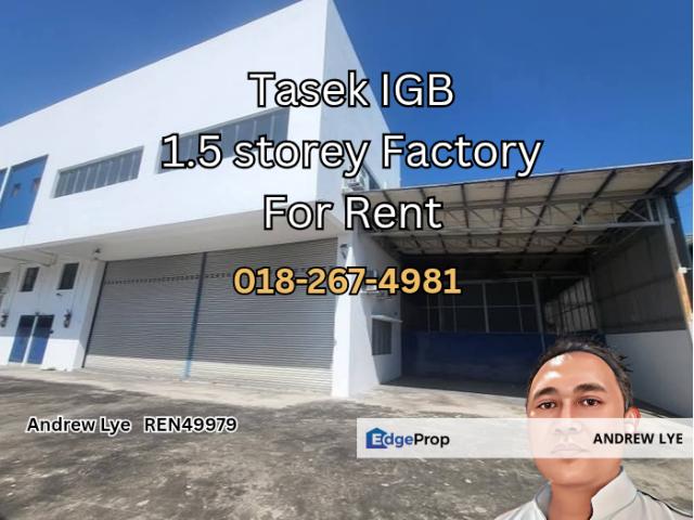 Warehouse for rent in Perak, Tanjong Ipoh