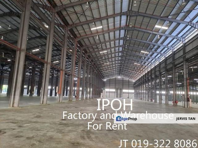 Warehouse for rent in Perak, Tanjong Ipoh