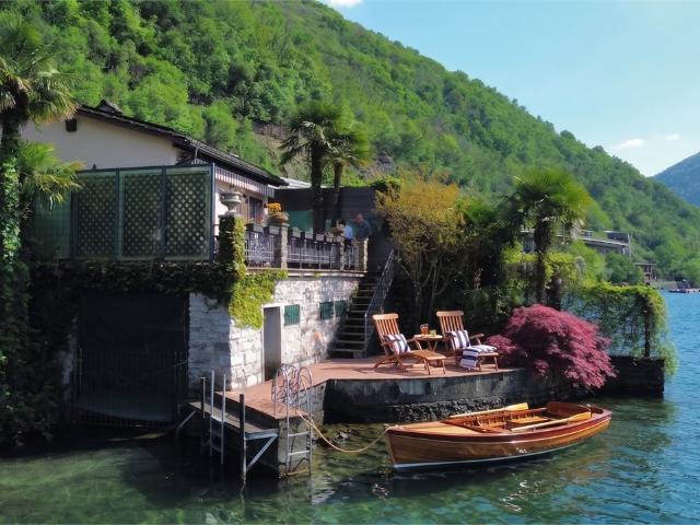 Einfamilienhaus kaufen in Bissone, Tessin