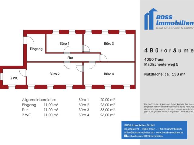 Büro mieten in Traun, Oberösterreich