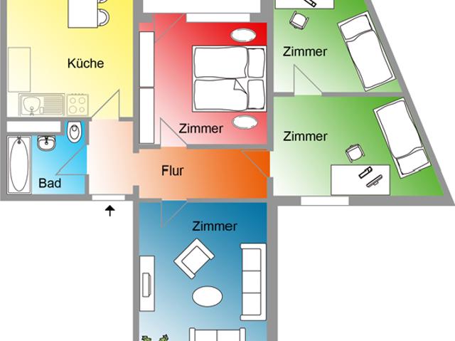 Apartment mieten in Groß Klein, Rostock