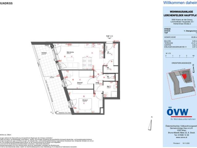Apartment mieten in Lerchenfeld, Krems an der Donau