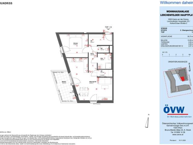 Apartment mieten in Lerchenfeld, Krems an der Donau