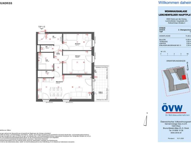Apartment mieten in Lerchenfeld, Krems an der Donau