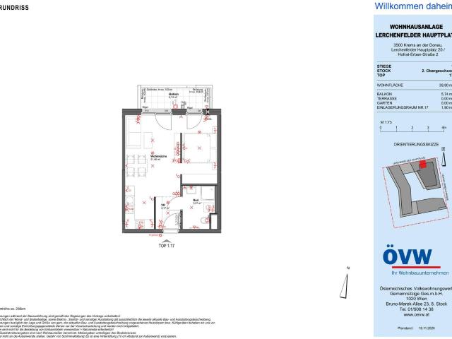 Apartment mieten in Lerchenfeld, Krems an der Donau
