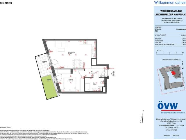 Apartment mieten in Lerchenfeld, Krems an der Donau